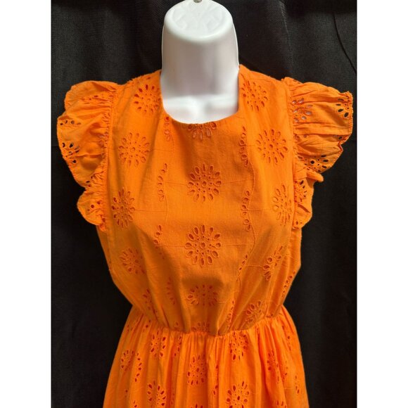 Vero Moda Naima Oriole Women's Back Lace Mini Dress Size M - Picture 2 of 12